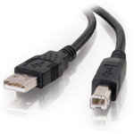 C2G USB 2.0 A/B Cable Black 2m USB cable USB A USB B