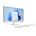 HP All-in-One 27-cr0045na Intel® Core™ i5 i5-1334U 68.6 cm (27") 1920 x 1080 pixels All-in-One PC 8 GB DDR4-SDRAM 512 GB SSD Windows 11 Home Wi-Fi 6 (802.11ax) White