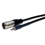 Comprehensive XLRP-MPS-25ST audio cable 300" (7.62 m) XLR (3-pin) 3.5mm Black