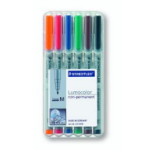 Staedtler 315 WP6 marker 1 pc(s) Black, Blue, Brown, Green, Orange, Red