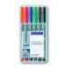 Staedtler 315 WP6 marker 1 pc(s) Black, Blue, Brown, Green, Orange, Red