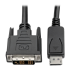 Tripp Lite P581-015 video cable adapter 177.2" (4.5 m) DisplayPort DVI-D Black