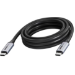 Vision TC 5MUSBC/BL USB cable USB 3.2 Gen 2 (3.1 Gen 2) 5 m USB C Black, Grey