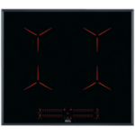 AEG IPE64551FB Black Built-in 60 cm Zone induction hob 4 zone(s)