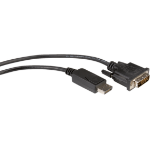 ROLINE 11.04.5771 video cable adapter 1 m DisplayPort DVI-D Black