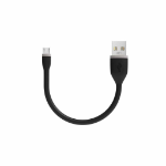 Satechi ST-FCM6B USB cable 0.15 m USB A Micro-USB B Black