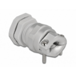 DeLOCK Cable Gland PG11 with strain relief and bending protection grey