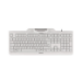 CHERRY KC 1000 SC Corded Smartcard Keyboard, Light Grey, USB (QWERTY - UK)