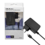 Qoltec 51022 mobile device charger Mobile phone, Smartphone, Tablet Black AC, DC Indoor