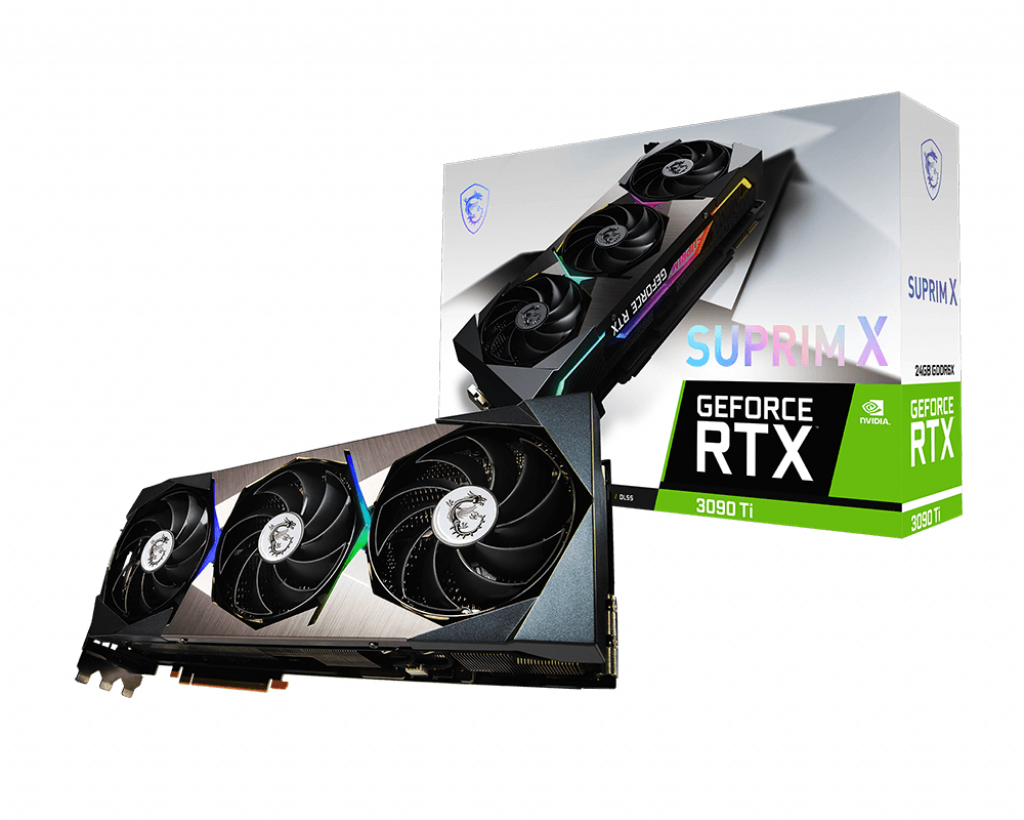 MSI GeForce RTX 3090 Ti SUPRIM X 24G NVIDIA 24 GB GDDR6X