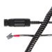 V7 BL-08+P telephone cable 2 m Black