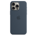 Apple iPhone 15 Pro Max Silicone Case with MagSafe - Blue