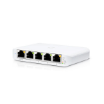 Ubiquiti | Unifi Switch | USW-Flex-Mini | Layer 2 Managed Gigabit Switch, 5x GbE RJ45 Ports, Powerable Via PoE (802.3af) or USB Type-C 5V 1A