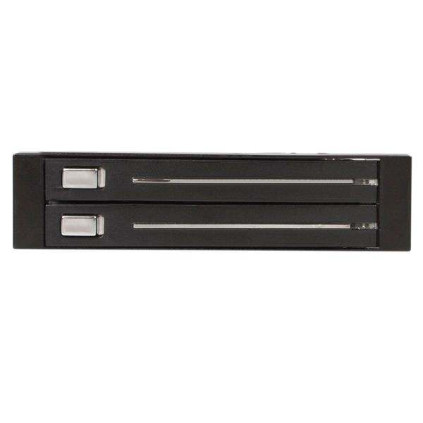 StarTech.com 2 Drive 2.5in Trayless Hot Swap SATA Mobile Rack Backplane