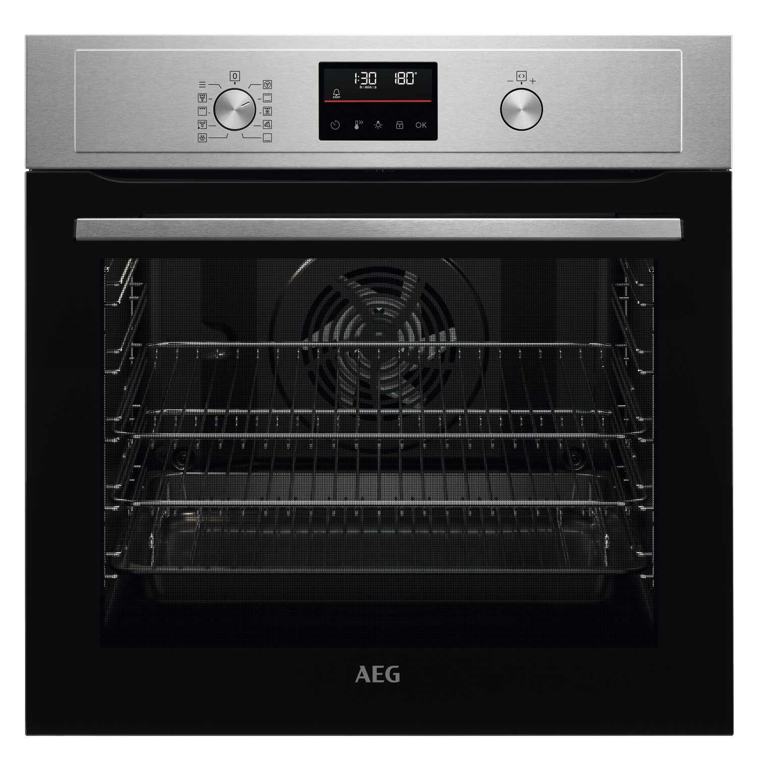 Photos - Other for Computer AEG Series 6000 Electric Single Oven - Stainless Steel 949498305 