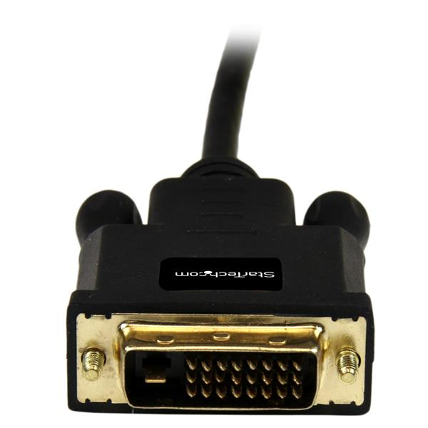 StarTech.com 6 ft Mini DisplayPort to DVI Adapter Converter Cable â€“ Mini DP to DVI 1920x1200 - Black