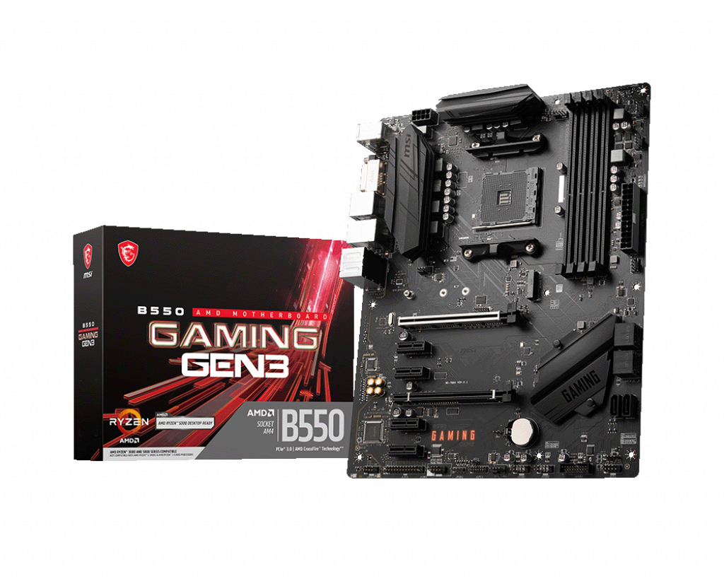 Image of MSI MPG B550 GAMING GEN3 AMD B550 Socket AM4 ATX