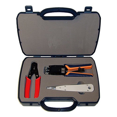 Cablenet Tool Kit (RJ45/RJ11 Crimp Tool + 2a Tool + Cutters)