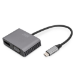 Digitus USB Type-C™ 4K 2-in-1 DisplayPort + VGA Graphics Adapter