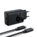 Lenovo 68W USB-C Wall Charger Tablet, Universal Black AC Indoor