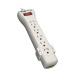 Tripp Lite SUPER7 surge protector Light grey 7 AC outlet(s) 110 - 125 V 83.9" (2.13 m)