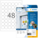 HERMA 4571 self-adhesive label Removable White 960 pc(s)