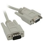 C2G 2m HD15 M/F SVGA Cable VGA cable VGA (D-Sub) Grey