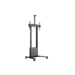 Multibrackets M Motorized Floorstand 120 kg Black incl cabinet & camerashelf