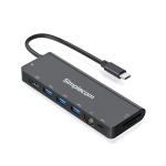 Simplecom CHN590 laptop dock/port replicator Wired USB 3.2 Gen 1 (3.1 Gen 1) Type-C Black