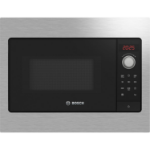 Bosch Serie 2 BFL523MS3B microwave Built-in Solo microwave 20 L 800 W Black, Stainless steel