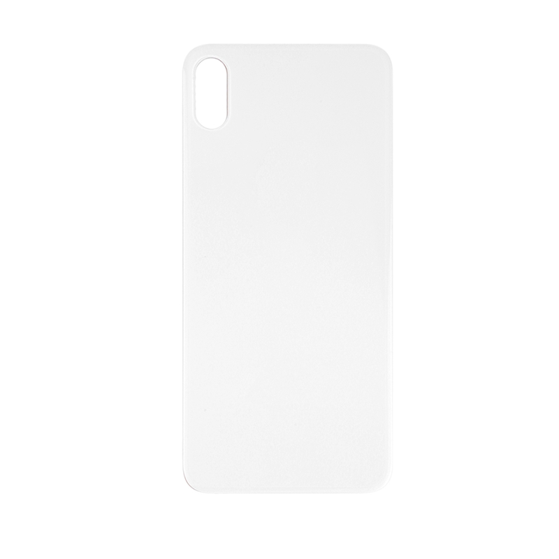 EU Product - iPhone XS Back Cover Glass (No Logo) - Silver thumbnail