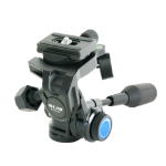 Slik 6256455 tripod head Black Aluminium 1/4, 3/8"