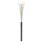 Kordz K23402-305M-BK networking cable Black Cat6 U/UTP (UTP)