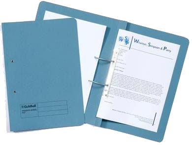 Image of Guildhall 211/9060Z folder Blue