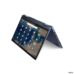Lenovo ThinkPad C13 Yoga Chromebook 13.3" Touchscreen Full HD AMD Athlon Gold 4 GB DDR4-SDRAM 64 GB eMMC Wi-Fi 6 (802.11ax) Chrome OS Blue