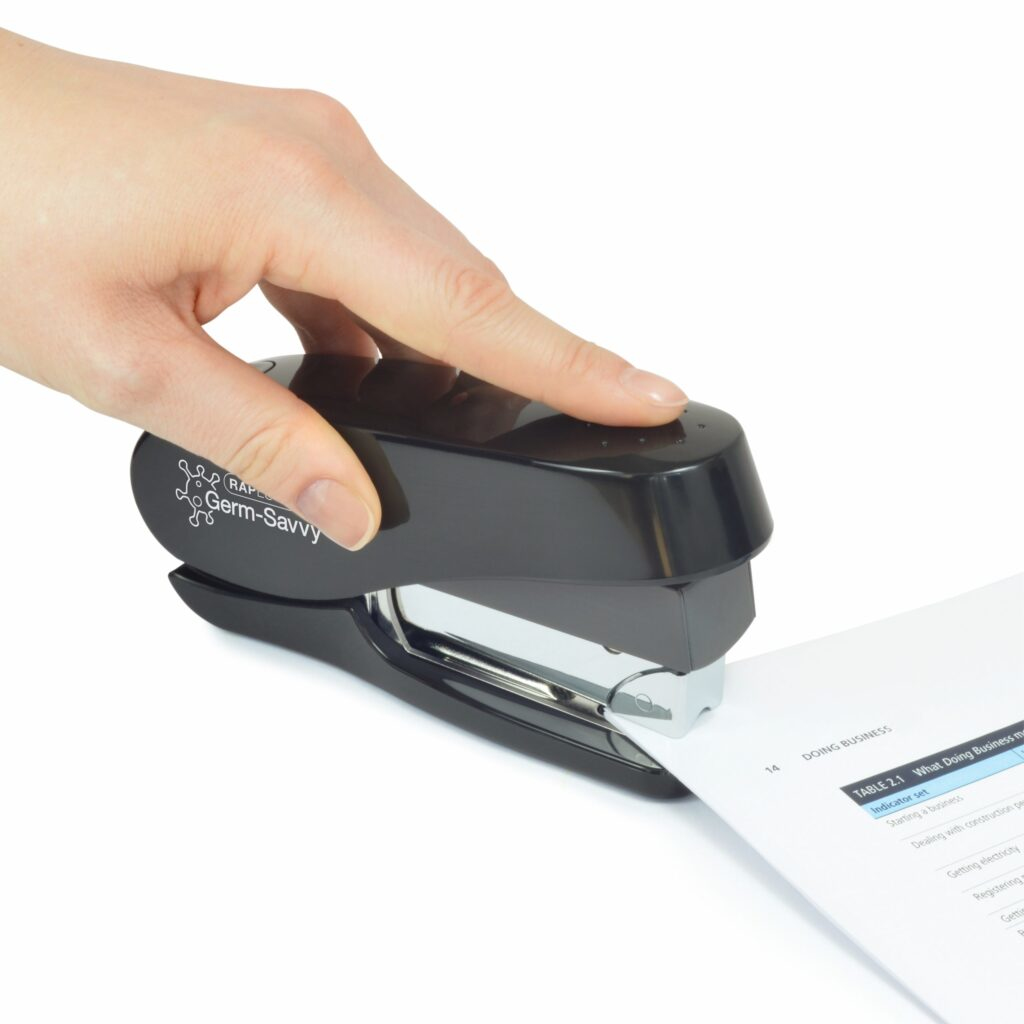 Rapesco 1466 stapler Standard clinch Black