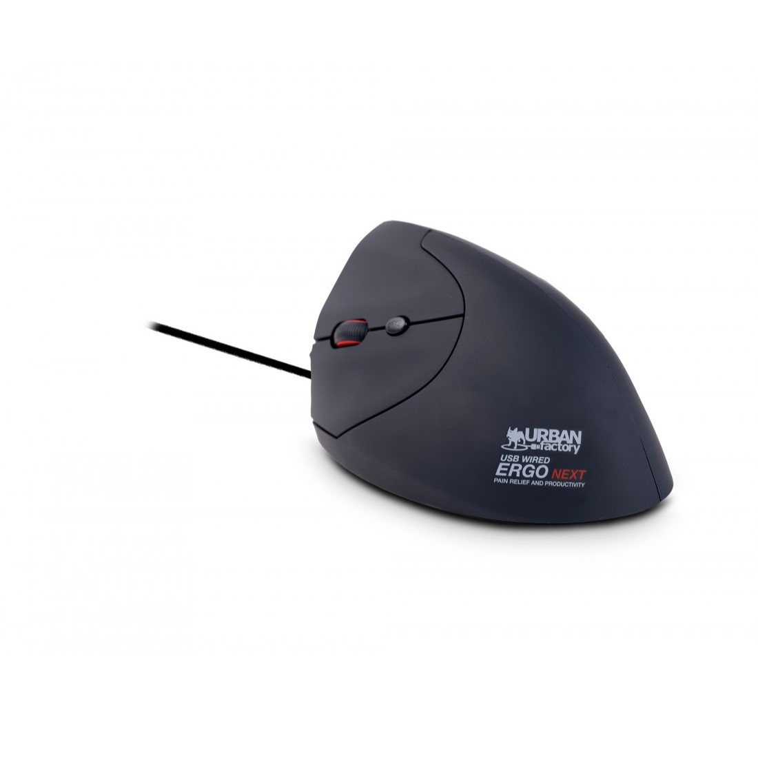 Image of Urban Factory ERGO Next mouse Left-hand USB Type-A Optical 3600 DPI