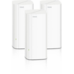 Tenda Armado con la tecnología Wi-Fi 6  y un procesador Broadcom Quadcore de 1 - 7 GHz, la velocidad simultánea de banda dual MX12 es de hasta 3000 Mbps.