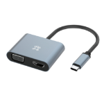 XtremeMac XWH-ACVH-13 USB graphics adapter 3840 x 2160 pixels Grey