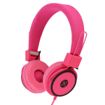 Moki Hyper Headphones Wired Head-band Music Pink