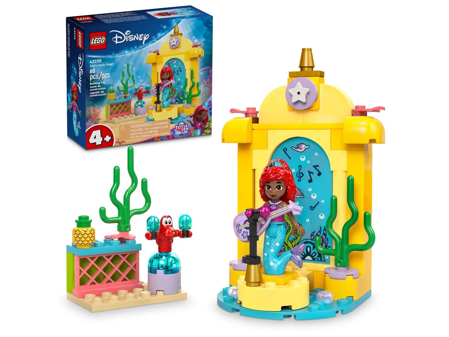 LEGO Disney 43235 Scena muzyczna Ariel