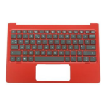 HP 834519-151 laptop reserve-onderdeel Behuizingsvoet + toetsenbord