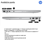 HP EliteBook 8 G1a 16 inch Notebook PC AMD Ryzen™ 7 PRO 250 Laptop 16" WUXGA 32 GB DDR5-SDRAM Wi-Fi 7 (802.11be) Windows 11 Pro AI PC Silver