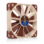 Noctua NF-F12 Computer case Fan 12 cm Beige, Brown