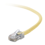 Belkin 18ft. RJ-45 m/m networking cable Yellow 5.48 m Cat5e U/UTP (UTP)