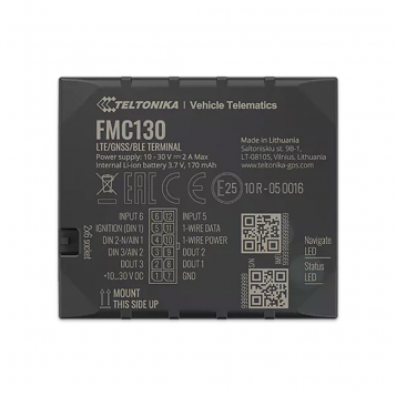 FMC130KYXW01 TELTONIKA FMC130 4G OBD GNSS Bluetooth Advanced LTE Terminal - FMC130KYXW01