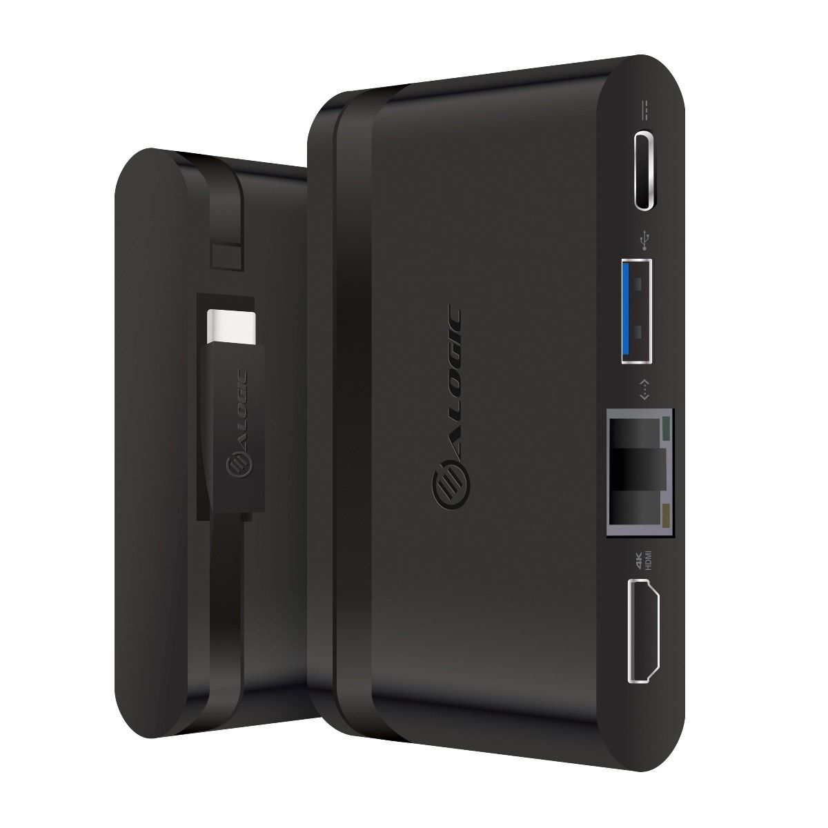 Image of ALOGIC USB-C Travel Dock Essential/USB-C to HDMI 1.4 (4K@30Hz) +...