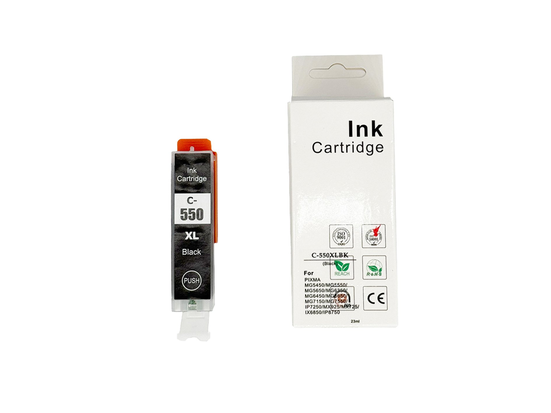 CTS Wholesale Comp Canon IP7250 PGI-550 XLBK Black Ink Ctg  [CP-550BK XL]