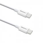 Qoltec 52360 USB cable USB 2.0 1.5 m USB C White