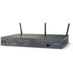 Cisco 881, Refurbished wireless router Fast Ethernet Single-band (2.4 GHz) 4G Black